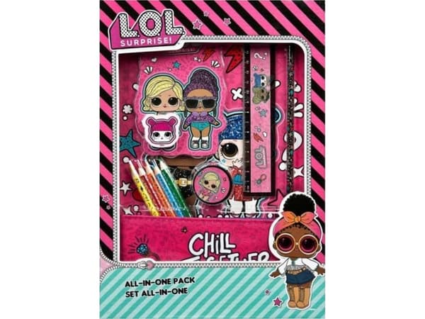 LOL Surprise skolmaterial set 12el