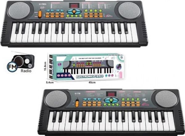 Madej Keyboard muzyczny na bat.+mikrofon 011127 78659