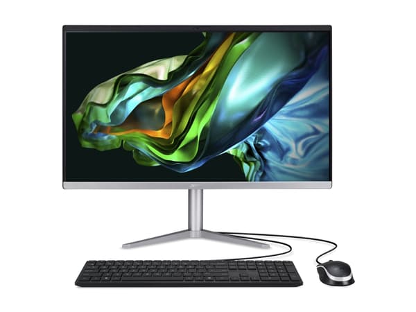 Acer Aspire C 24 C24-1300 - Allt-i-ett Ryzen 3 7320U / upp till 4.1 GHz - RAM 8 GB - SSD 256 GB - Radeon 610M - IEEE 802.11ax (Wi-Fi 6E), Bluetooth,