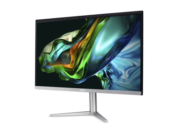 Acer Aspire C 24 C24-1300 - Allt-i-ett Ryzen 3 7320U / upp till 4.1 GHz - RAM 8 GB - SSD 256 GB - Radeon 610M - IEEE 802.11ax (Wi-Fi 6E), Bluetooth,
