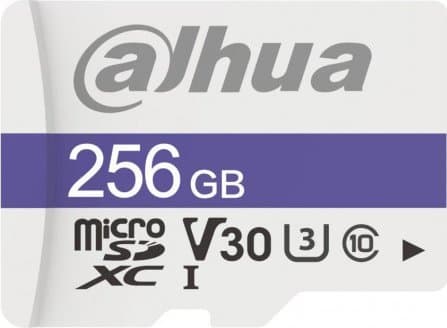 Dahua Technology C100, 256 GB, MicroSDXC, Klass 10, UHS, 95 MB/s, 45 MB/s