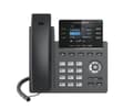 Miniatyrbilde 2 av 4: Grandstream GRP2613W - VoIP-telefon med anrops-ID/samtale venter - IEEE 802.11a/b/g/n/ac/ax (Wi-Fi) - 5-veis anropskapasitet - SIP, RTCP, RTP, SRTP -