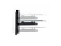 Miniatyrbilde 4 av 5: StarTech.com Floating Wall-Mounted AV Shelf, Adjustable Height Shelf For Under TV, Organize A/V Equipment On Black Tempered Glass Shelf - Hylle - for