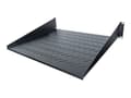 Miniatyrbild 1 av 3: Intellinet 19" Cantilever Shelf, 2U, 2-Point Front Mount, 400mm Depth, Vented, Max 25kg, Black, Three Year Warranty - Hylla för rack - svart, RAL 900