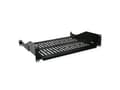 Pikkukuva 1 / 4: Value 26.99.0406, Kehikon hylly, Musta, 25 kg, 2U, 48,3 cm (19"), 485 mm