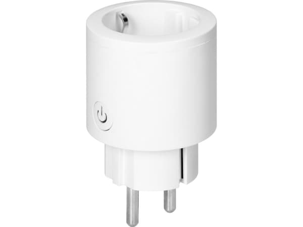 Orno trådlöst uttag Tuya Smart Wi-Fi, Schuko, vit
