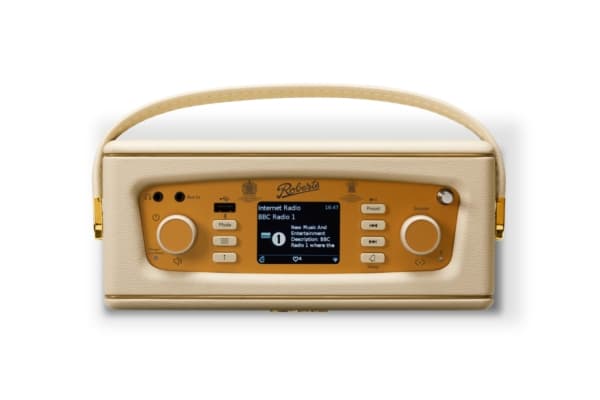 Roberts Radio Revival iStream 3L, Henkilökohtainen, Digitaalinen, DAB, DAB+, FM, 3,5 mm, Beige, Amazon Music, Deezer, Spotify