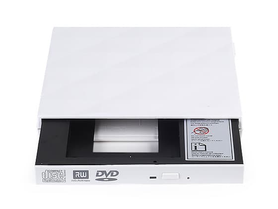 Silverstone TS06, 2.5", SATA, Valkoinen