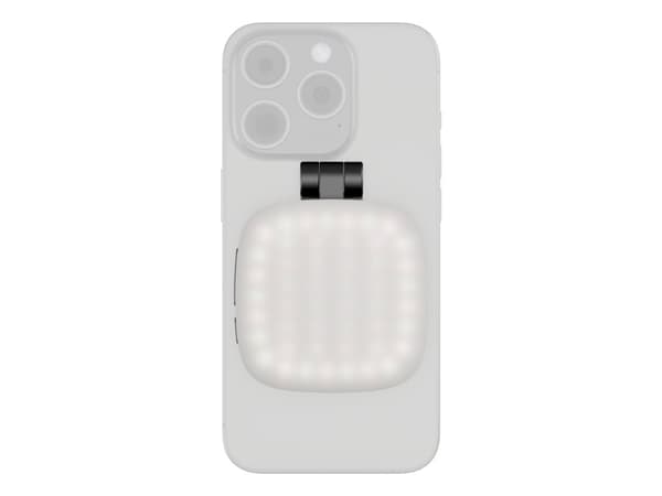 SmallRig 4656, Selfie-lampa, Svart, Akrylnitrilbutadienstyren (ABS), Polykarbonat, Zink, Varje varumärke, 2 År, LED