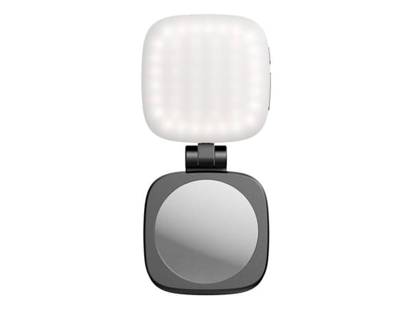 SmallRig 4656, Selfie-lampa, Svart, Akrylnitrilbutadienstyren (ABS), Polykarbonat, Zink, Varje varumärke, 2 År, LED