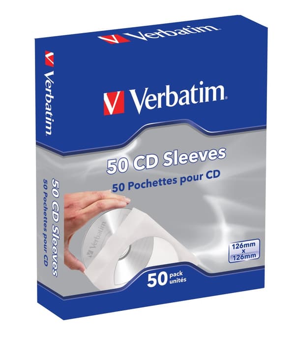 Verbatim 49992 fodral till optiska skivor 50 diskar