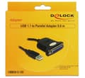Miniatyrbild 2 av 2: DeLOCK USB 1.1 parallel adapter parallella kablar 0,8 m