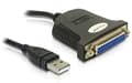 Miniatyrbild 1 av 2: DeLOCK USB 1.1 parallel adapter parallella kablar 0,8 m