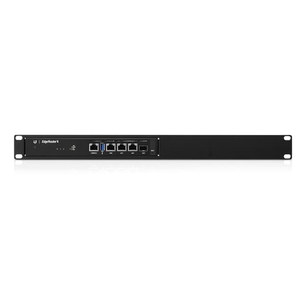 Ubiquiti EdgeRouter 4 kabelansluten router Gigabit Ethernet Svart
