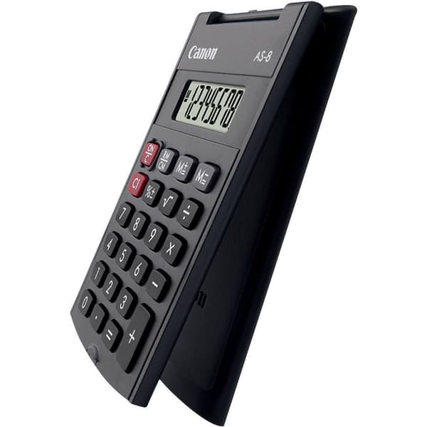 Canon AS-8 miniräknare Ficka Display Grå