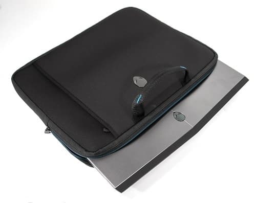 Alienware 460-BCBS väskor bärbara datorer 33 cm (13") Överdrag Svart, Grå