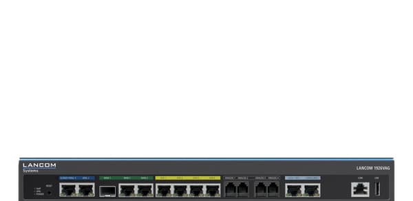 LANCOM 1926VAG (EU) gateways & controllers 10, 100, 1000 Mbit/s Svart