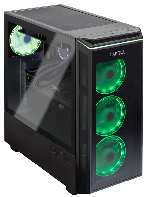 CAPTIVA Highend Gaming I80-857 Intel® Core™ i9 32 GB DDR4-SDRAM 2 TB SSD AMD Radeon RX 7700 XT PC