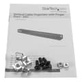 Miniatyrbild 11 av 11: StarTech.com Vertikal kabelorganiserare med fingerkanaler - 0U - 91 cm