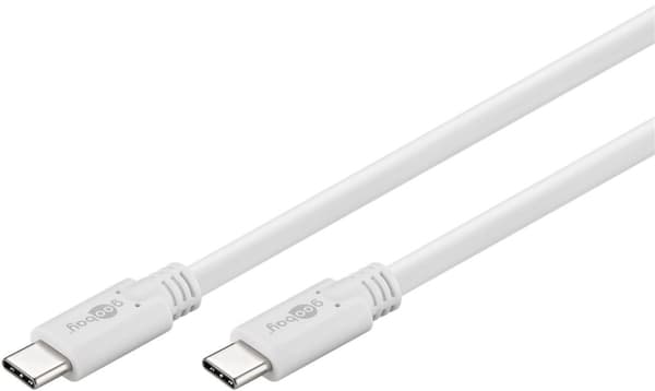 Goobay 67193 USB-kablar USB 3.2 Gen 1 (3.1 Gen 1) 0,5 m USB C Vit