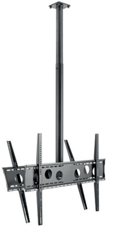 Hagor HA DH Duo L 190,5 cm (75") Svart Svart