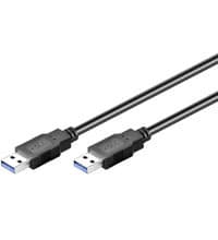 Goobay 95717 USB-kablar USB 3.2 Gen 1 (3.1 Gen 1) 1 m USB A Svart