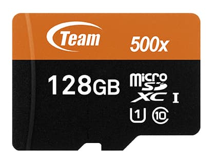 Team Group TUSDX128GUHS03 flashminne 128 GB MicroSDXC UHS-I Klass 10