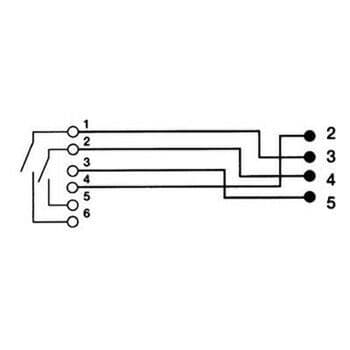 Hama 00044918 telefonkablar Svart