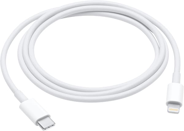 Apple MM0A3ZM/A belysningskabel 1 m Vit