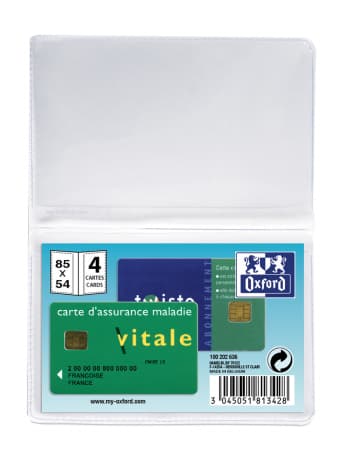 Oxford 100202636 plastfickor Transparent A8