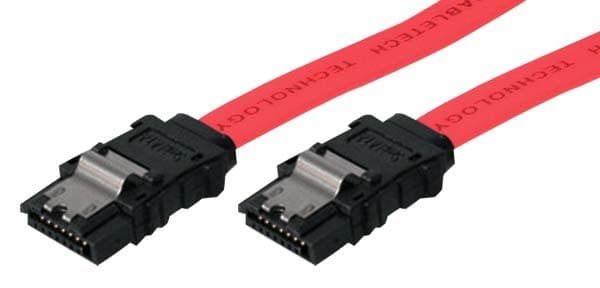 Tecline 0.5m SATA SATA-kablar 0,5 m Röd