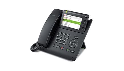 Unify OpenScape CP600 IP-telefoner Svart LED Svart
