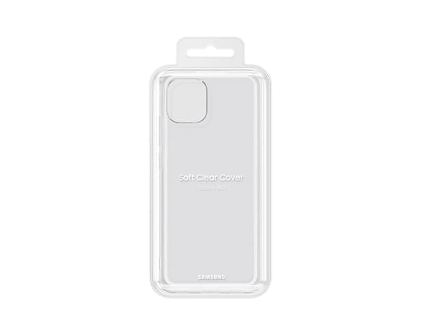 Samsung EF-QA036TTEGEU mobiltelefonfodral 16,5 cm (6.5") Omslag Transparent