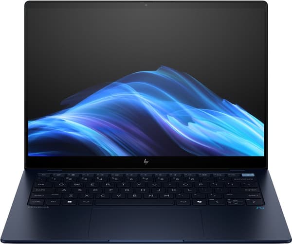 HP EliteBook Ultra G1q Qualcomm Snapdragon X1E-78-100 Bärbar dator 35,6 cm (14") Pekskärm 2.2K 16 GB LPDDR5x-SDRAM 1 TB SSD Wi-Fi 6E (802.11ax) Window Blå