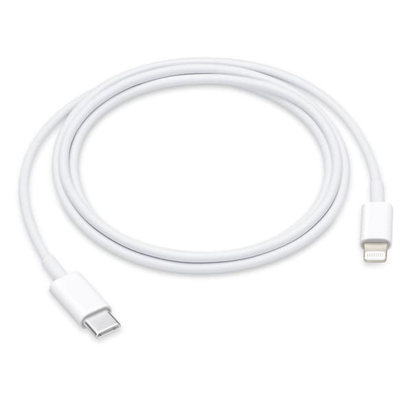 Apple MX0K2ZM/A belysningskabel 1 m Vit
