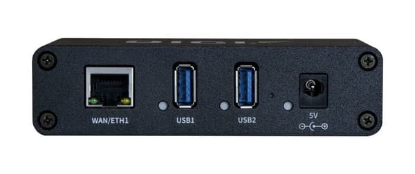 Digi AW02-G300 gränssnittshubbar USB 3.2 Gen 1 (3.1 Gen 1) Type-A 1000 Mbit/s Svart