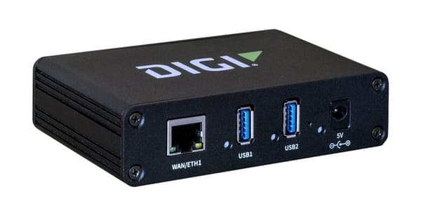 Digi AW02-G300 gränssnittshubbar USB 3.2 Gen 1 (3.1 Gen 1) Type-A 1000 Mbit/s Svart