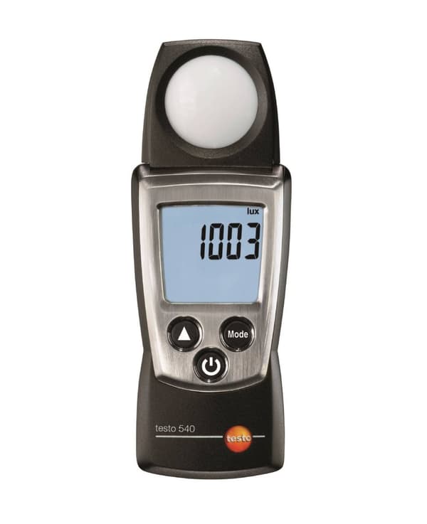 Testo 540 ljusmätare Svart