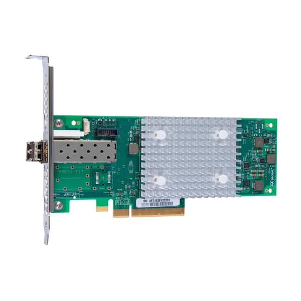 Lenovo 01CV750 nätverkskort Intern Fiber 16000 Mbit/s Grön