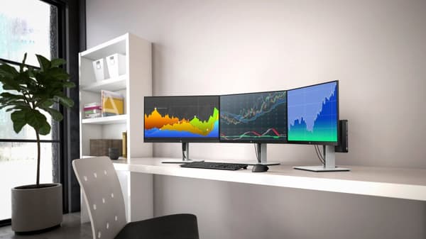 HP E-Series E24 G4 platta pc-skärmar 60,5 cm (23.8") 1920 x 1080 pixlar Full HD LCD Svart, Silver