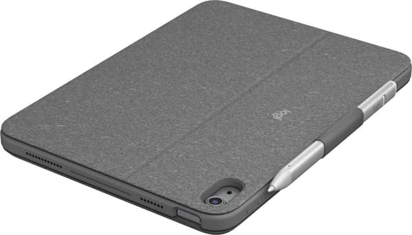 Logitech Combo Touch QWERTZ tyska Smart Connector Grå