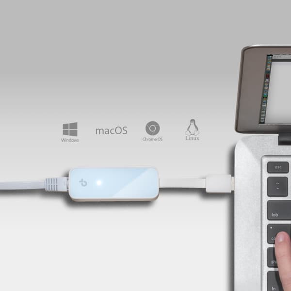 TP-Link UE200 nätverkskort Ethernet 100 Mbit/s