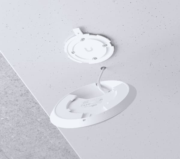 Ubiquiti U6+ access-punkter för trådlösa nätverk 2402 Mbit/s Vit Strömförsörjning via Ethernet (PoE) stöd