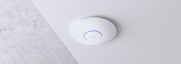 Ubiquiti U6+ access-punkter för trådlösa nätverk 2402 Mbit/s Vit Strömförsörjning via Ethernet (PoE) stöd