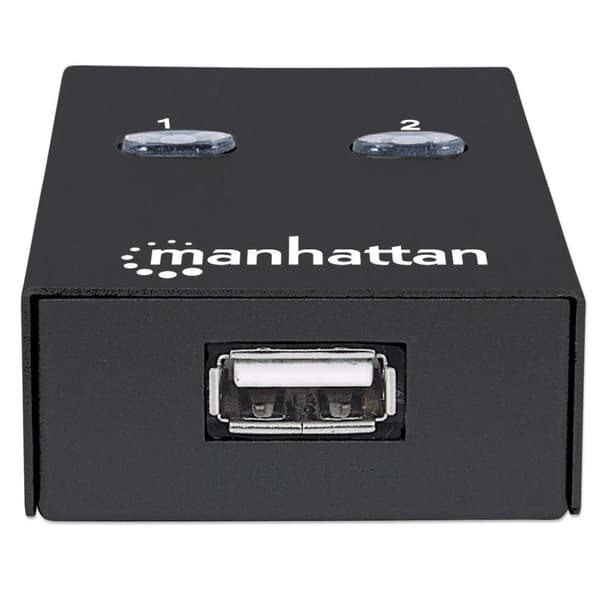 Manhattan 162005 gränssnittshubbar 480 Mbit/s Vit
