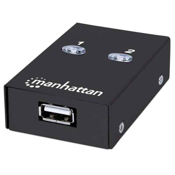 Manhattan 162005 gränssnittshubbar 480 Mbit/s Vit