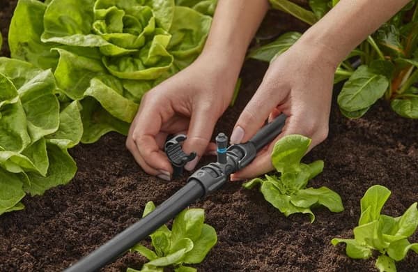 Gardena 13322-20 vattenspridare Cirkulär vattenspridare Plast Svart