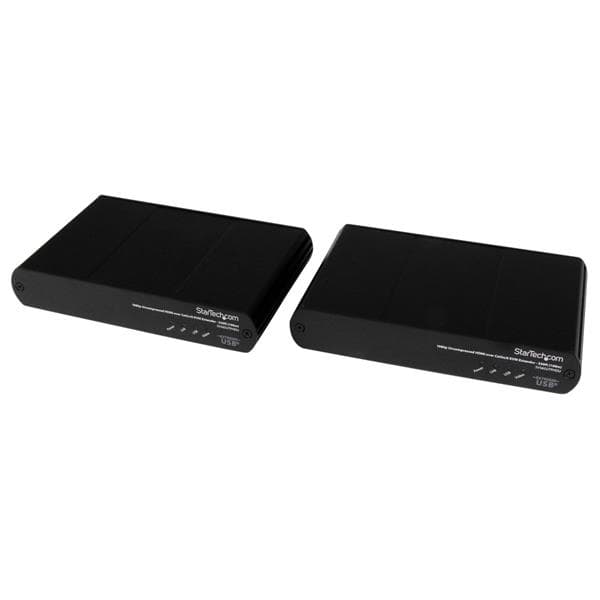 StarTech.com USB HDMI över Cat5e/Cat6 KVM-konsolförlängare med okomprimerad video på 1080p – 100 m