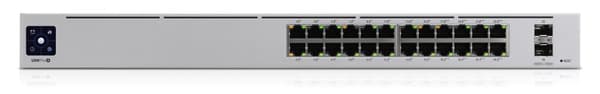 Ubiquiti UniFi Pro 24-Port PoE hanterad L2/L3 Gigabit Ethernet (10/100/1000) Strömförsörjning via Ethernet (PoE) stöd 1U Silver Silver