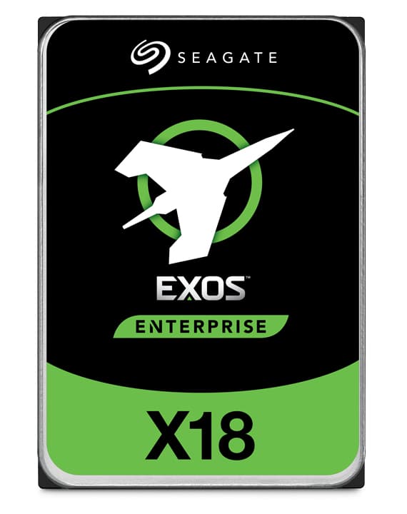 Seagate Exos X18 interna hårddiskar 18 TB 7200 RPM 256 MB 3.5" Serial ATA III